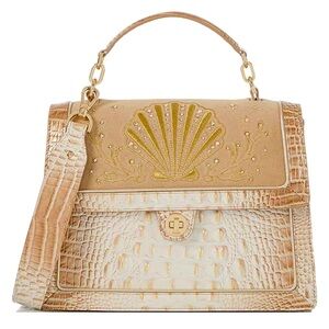 NWT “Sold Out” Brahmin Birch Del Mar Collection Hallie